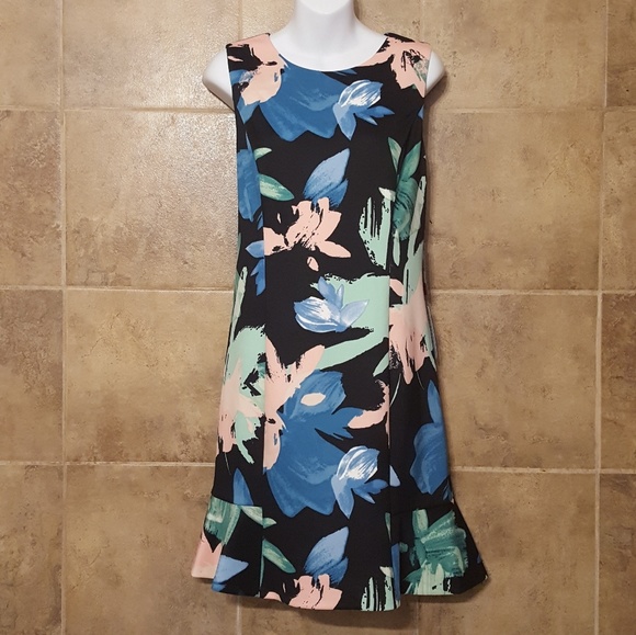 Vince Camuto Floral Dress size 14 - Picture 3 of 7
